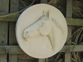 sports horse wall plaque