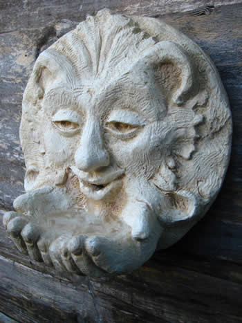 Greenman Water Feature For Birds Pale