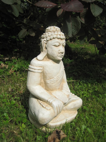 Large Buddha Ornament Pale