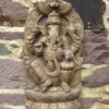 Super Ganesha Wall Sculpture Dark