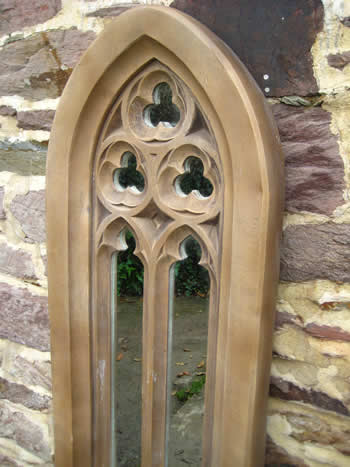 Tall Church Window Gothic Mirror Dark